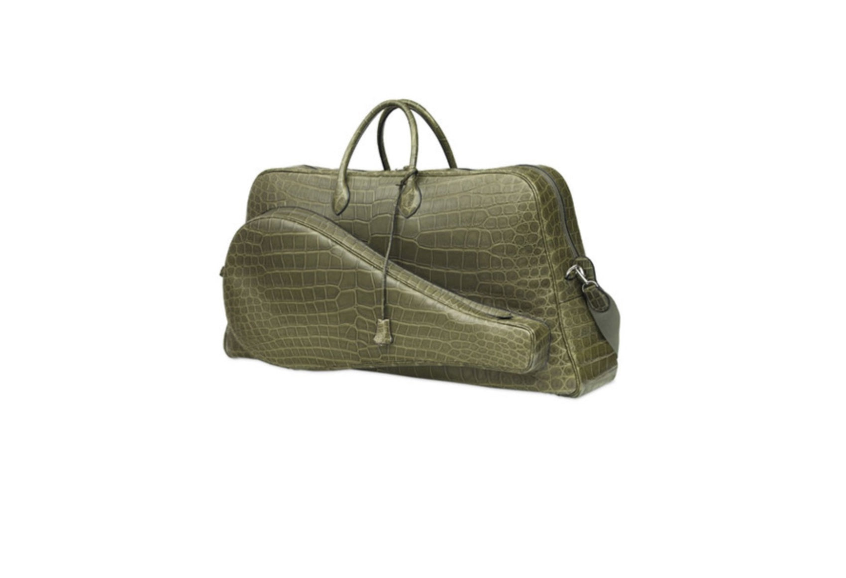 Hermes Lacoste limited edition tennis bag