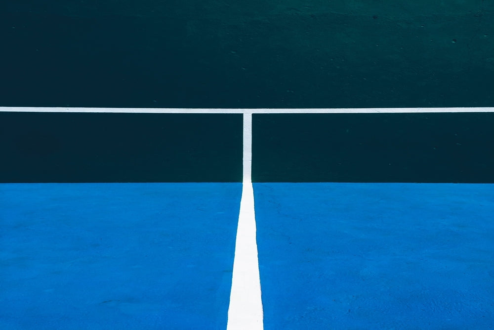 Tennis Court Practice Wall