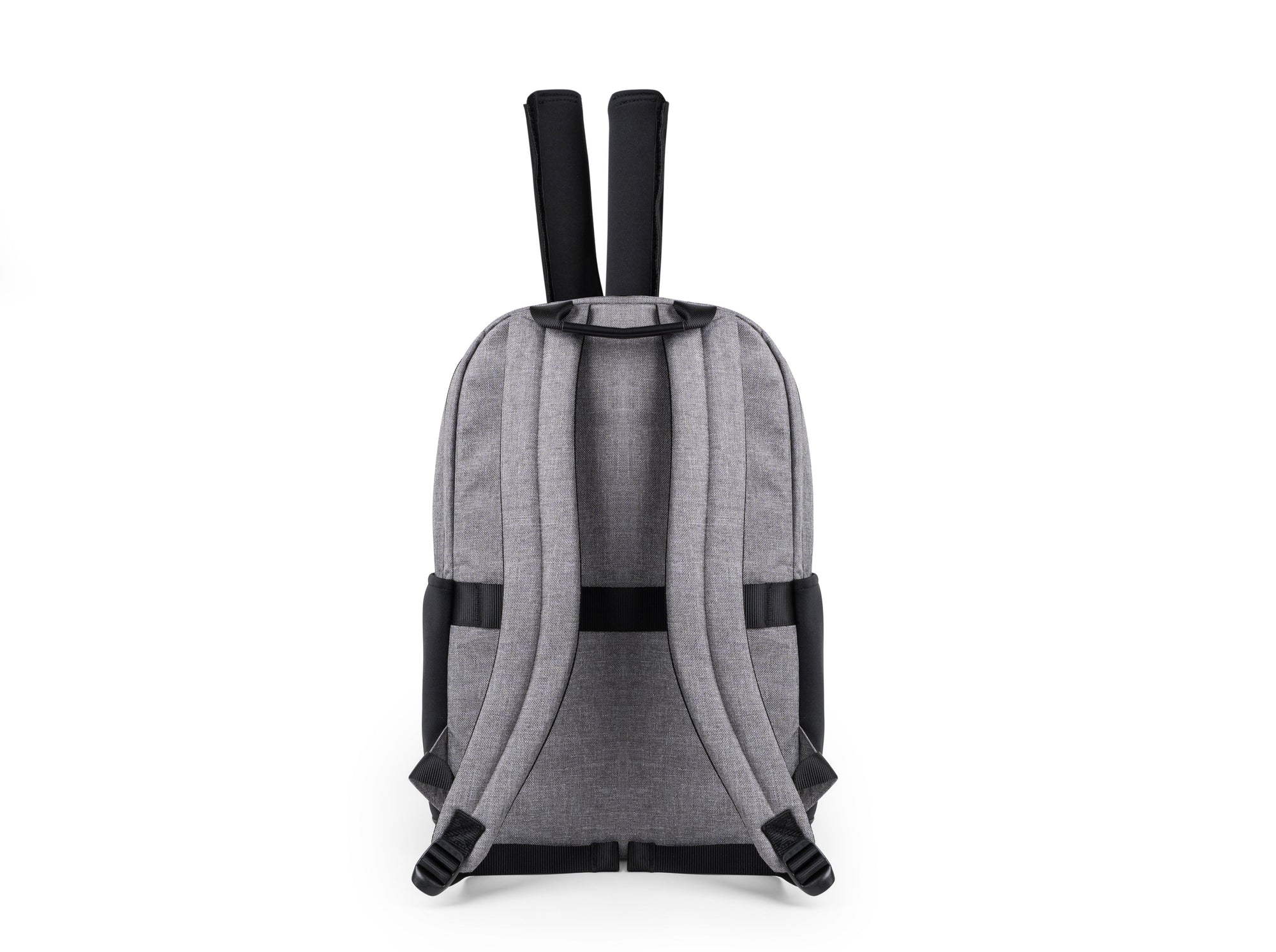 Grey Borderless Backpack for tennis, pickleball, padel and all racket sports