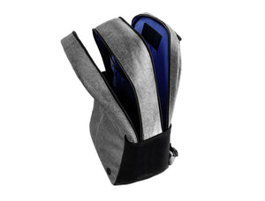 Grey Borderless Backpack for tennis, pickleball, padel and all racket sports