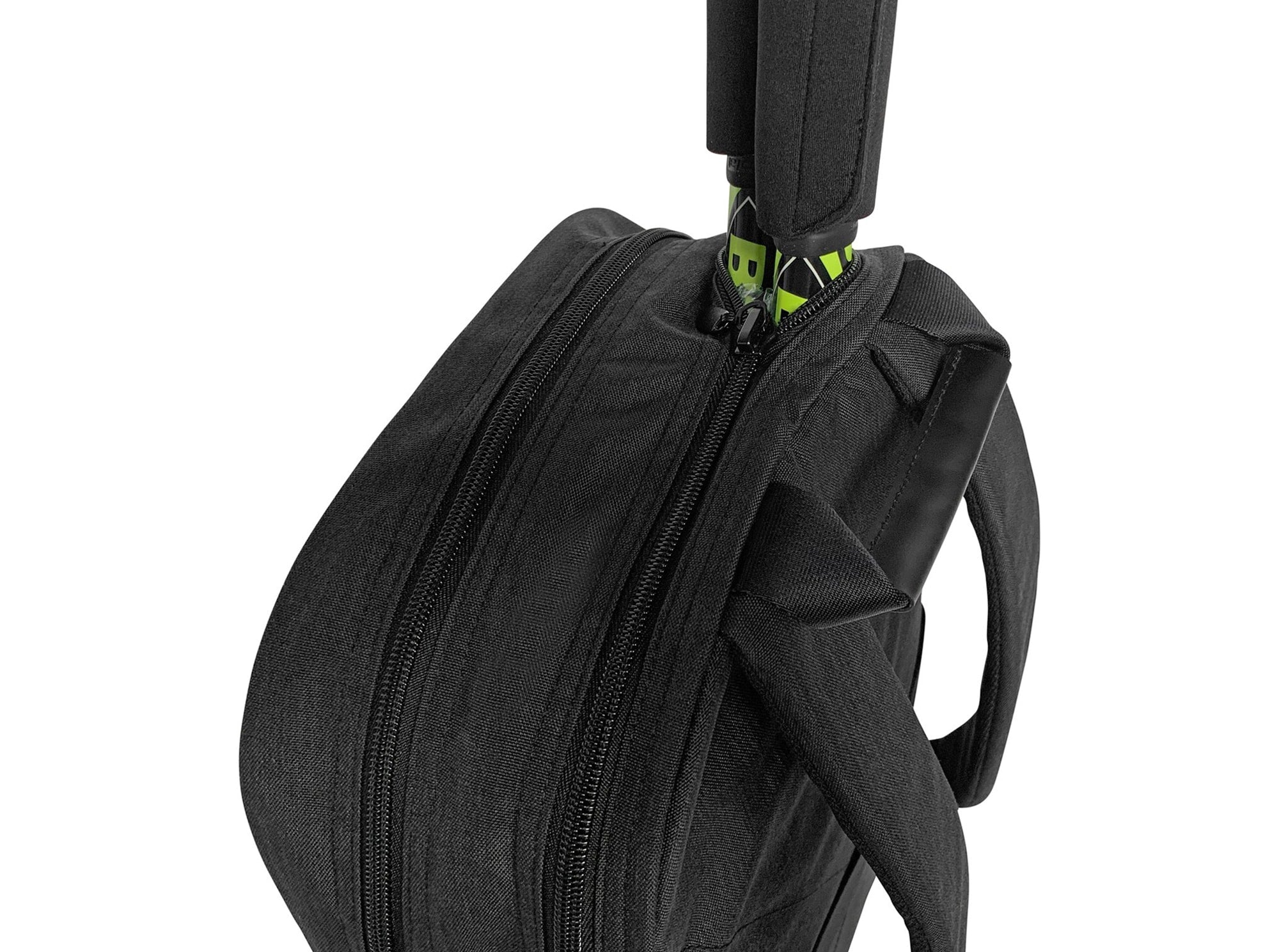 Epirus Borderless Backpack Black Tennis Bag Rear Side View
