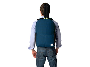 Epirus Borderless Backpack Blue Tennis Bag on casual male model