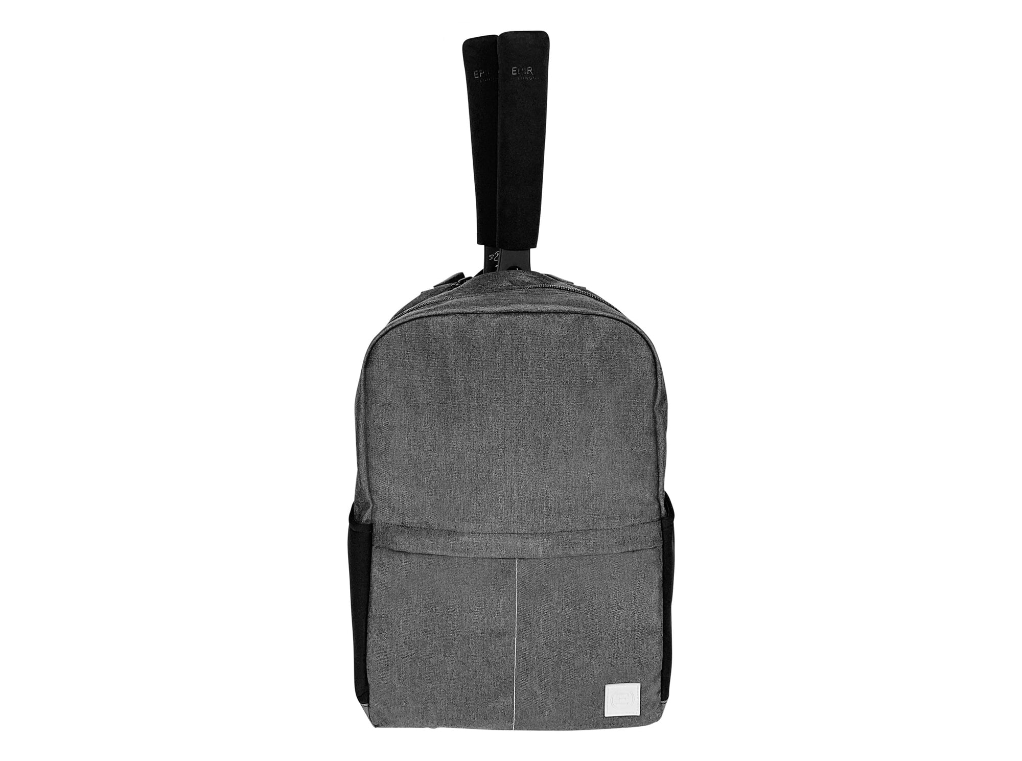 Epirus Borderless Backpack Grey Tennis Bag Front View