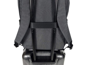 Epirus Borderless Backpack Grey Tennis Bag On Rolling Luggage