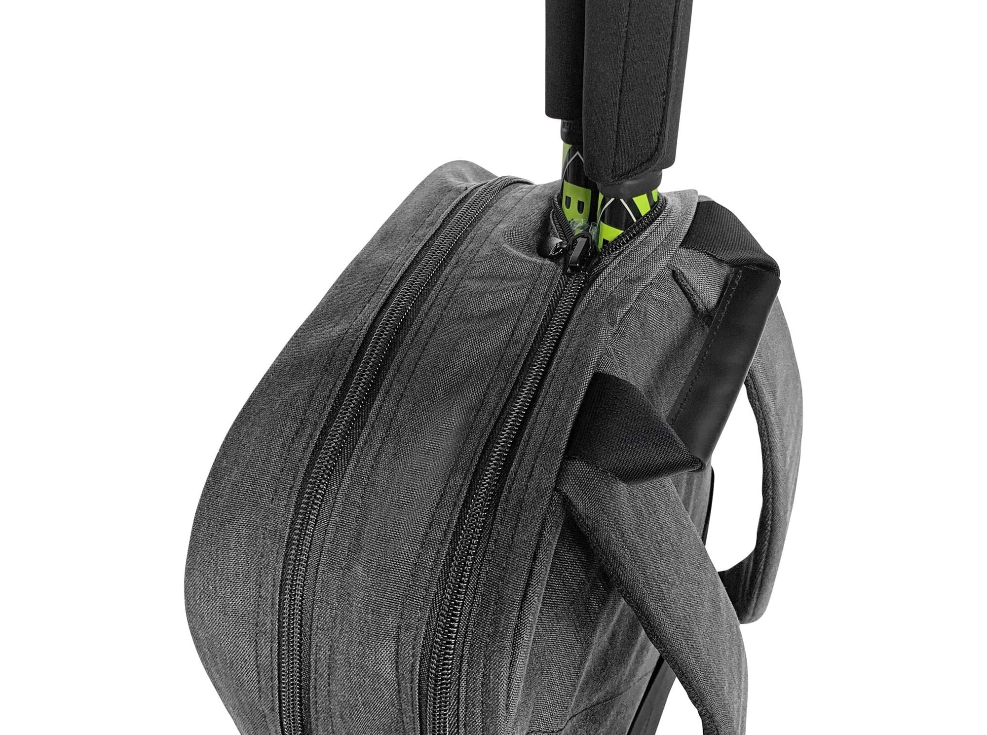 Epirus Borderless Backpack Grey Tennis Bag Rear Side View
