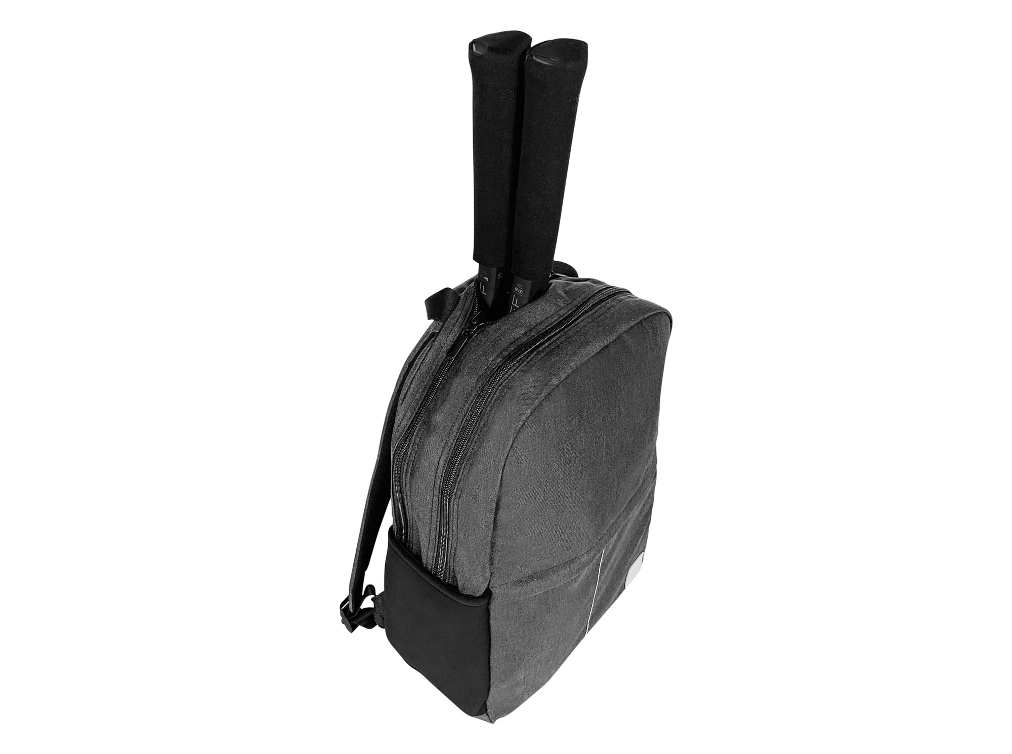 Epirus Borderless Backpack Grey Tennis Bag Front Top View