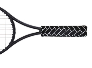 Epirus Neoprene Grip Cover (Black Brick Print) keep the rain off your tennis racket handles