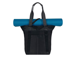 Epirus Transition Tote Tennis Bag carrying a yoga mat